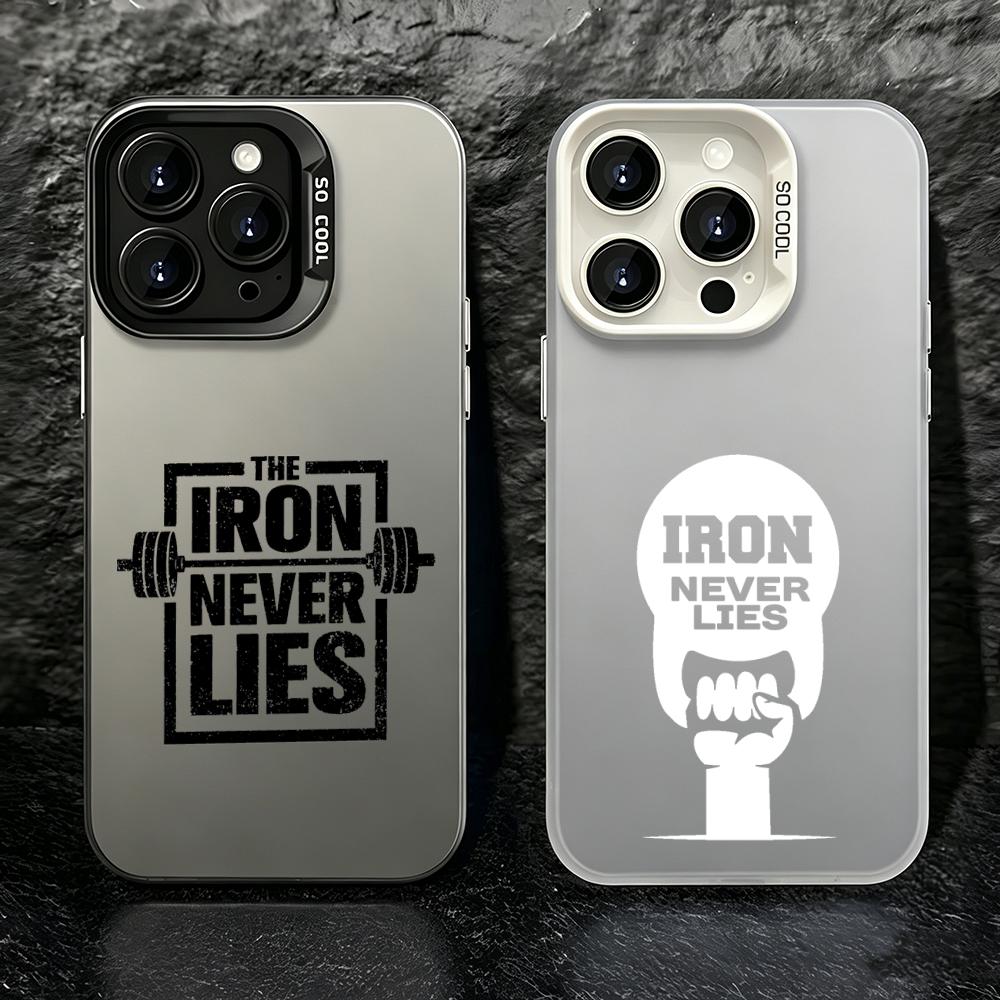 Phone Cases Yellow - T-THE IRON NEVER LIES Handyhülle Premium-Handyhüllen