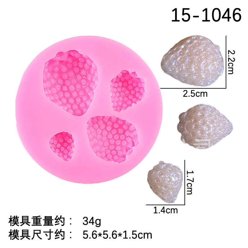 Phone Cases Eco Friendly - Erdbeere halbe Seite Creme Kleber Handytasche
