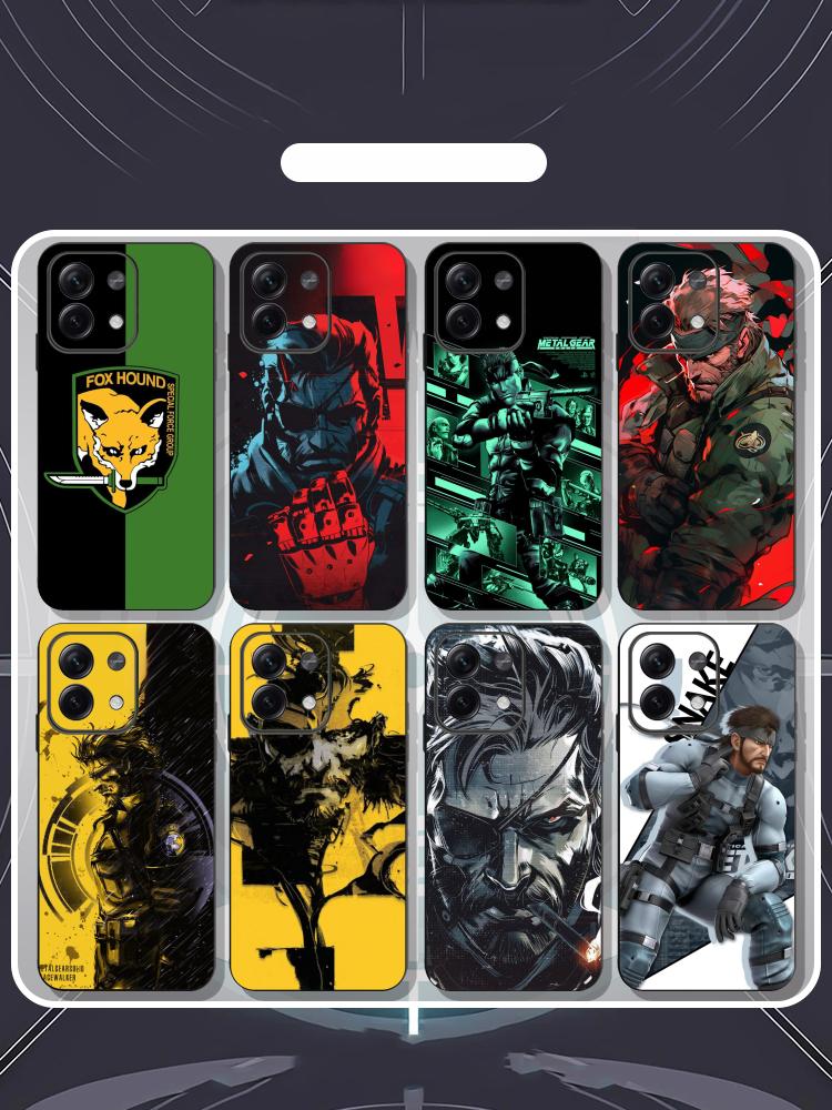 Phone Cases Metal - Spiel Metal Gear Solid Snake Eater