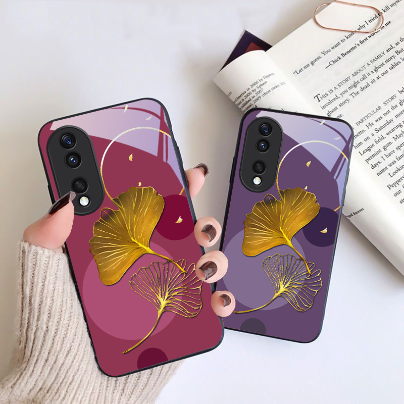 Phone Cases Yellow - Reine gelbe Ginkgoblätter für Honor X6