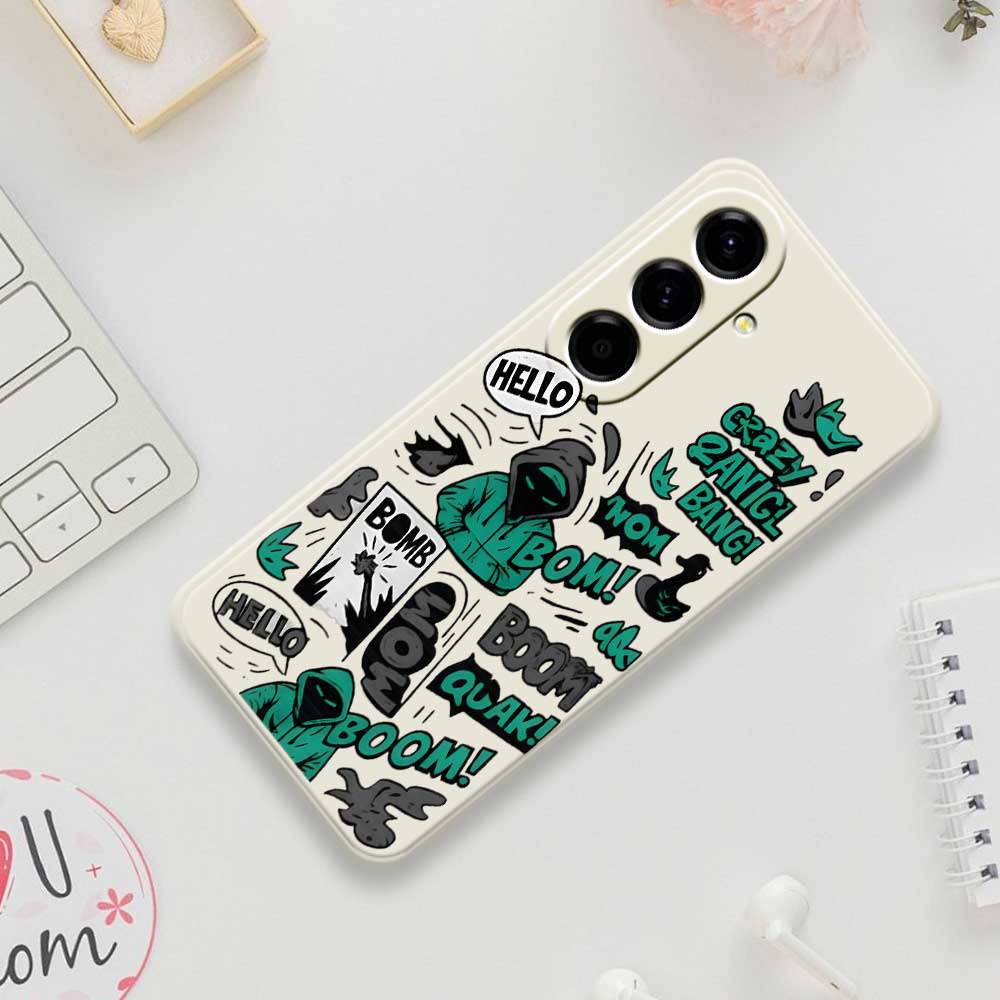 Phone Cases Trendy - Trendy coole Graffiti-Stil Handyhülle für Samsung