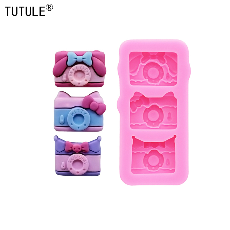 Phone Cases Eu - Cartoon Kamera Silikon form Harz Telefon