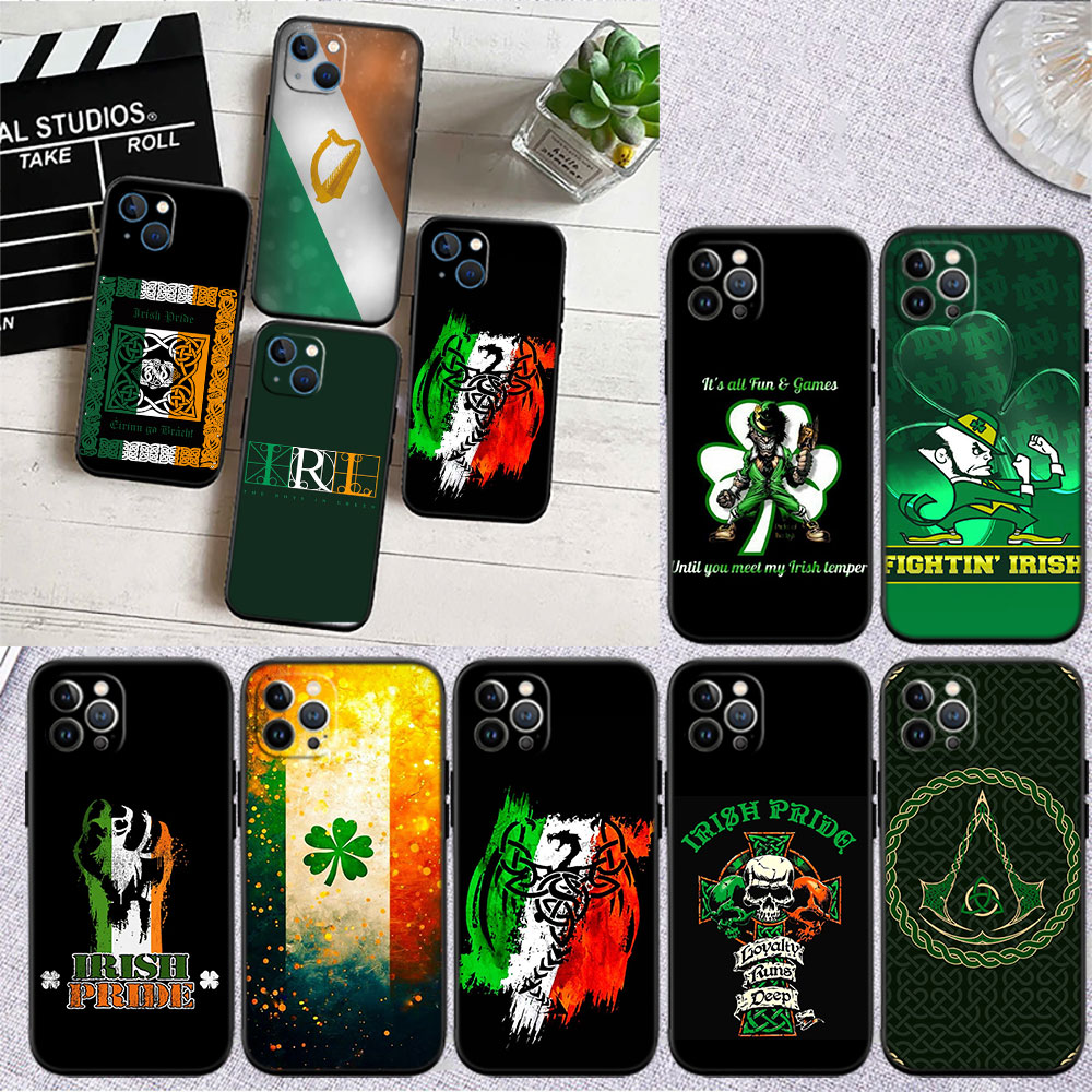 Phone Cases Ireland - LT22 Irland irische Flagge Softshell-Handyhülle für