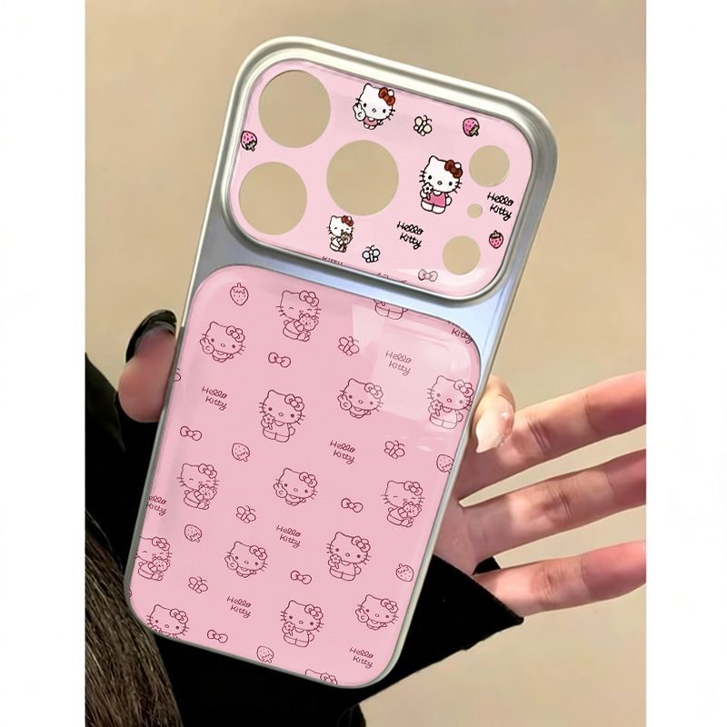 Cute Anime Case - Niedliche Cartoon Y2K Hello Kitty Handyhülle