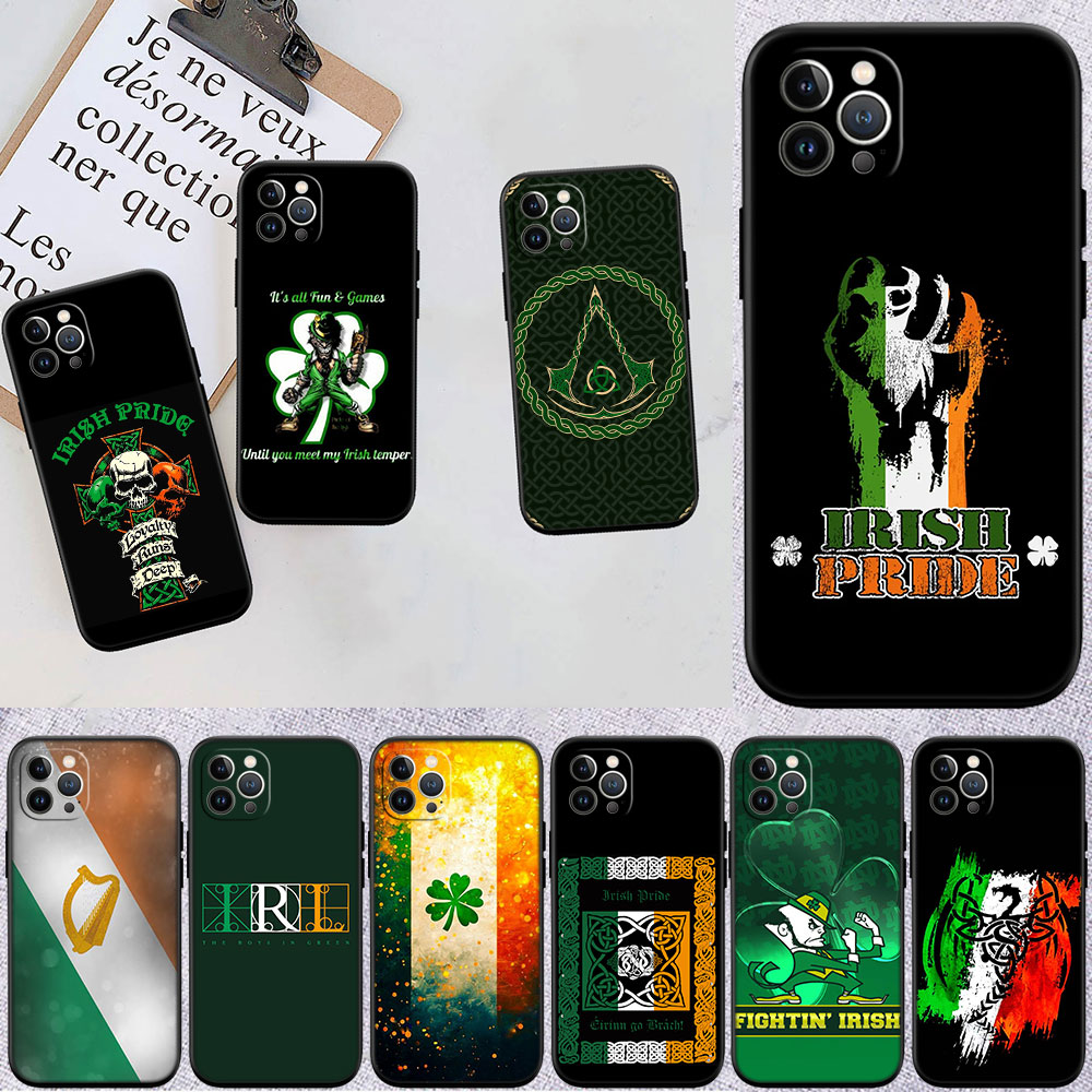 Phone Cases Ireland - LT22 Irland irische Flagge Softshell Handyhülle