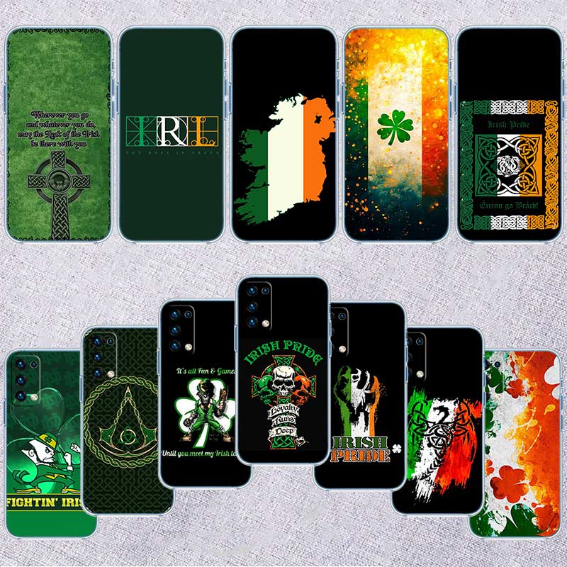 Phone Cases Ireland - HY13 Irland irische Flagge Transparente Handyhülle