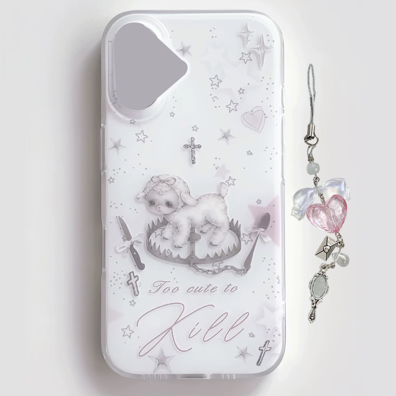 Cute Anime Case - Y2K Koreanische INS Kreative Niedliche Rosa