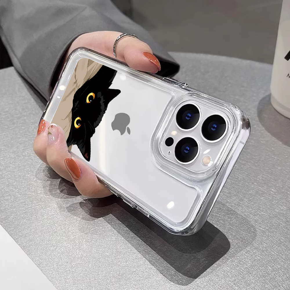 Lustige Schwarze Katze Paar-Ha – Phone Cases Trendy Bewertung und Preis
