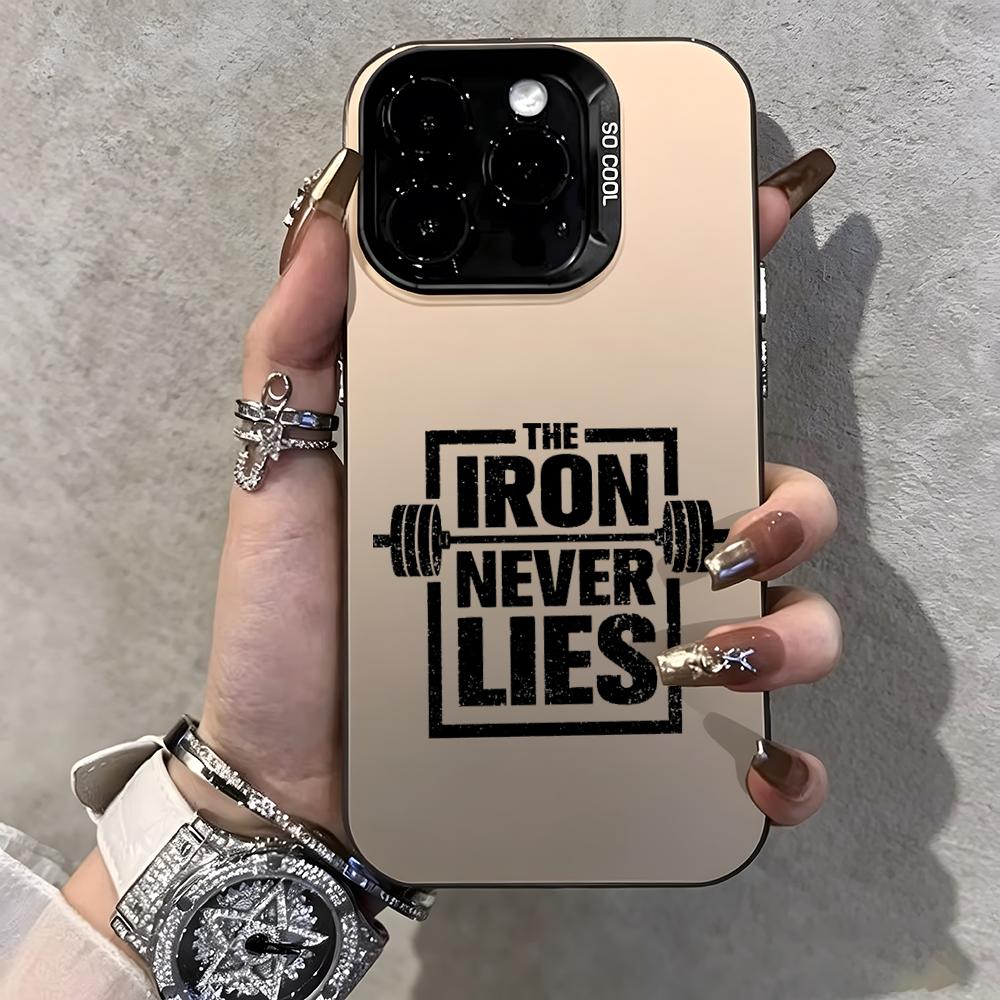 T-THE IRON NEVER LIES Handyhül – Phone Cases Yellow Bewertung und Preis