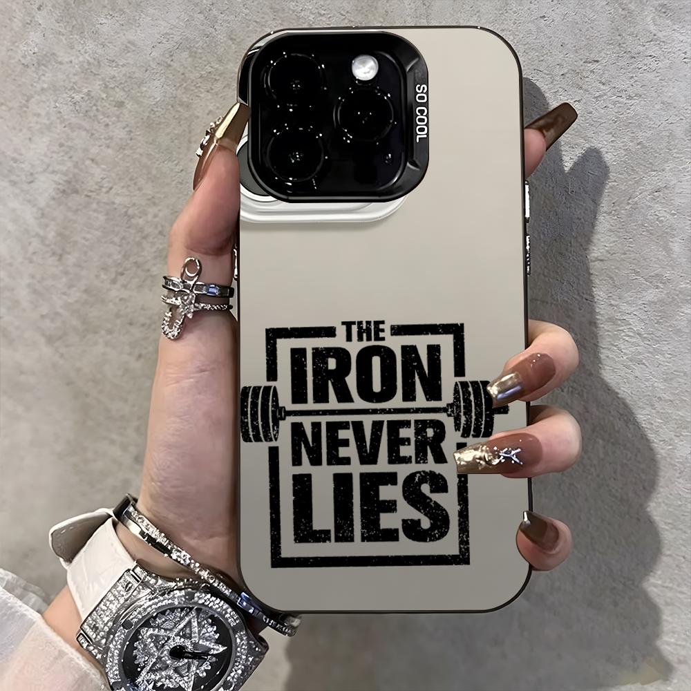 T-THE IRON NEVER LIES Handyhül – Phone Cases Yellow Bewertung und Preis