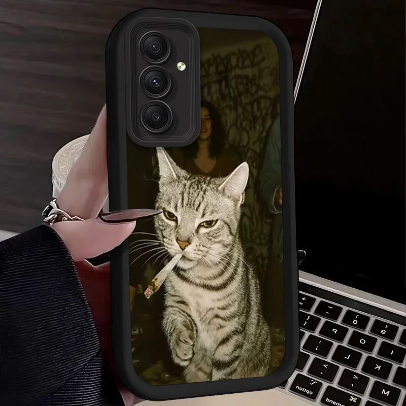 Trendige Katzen-Raucher-Handyh – Phone Cases Trendy Bewertung und Preis