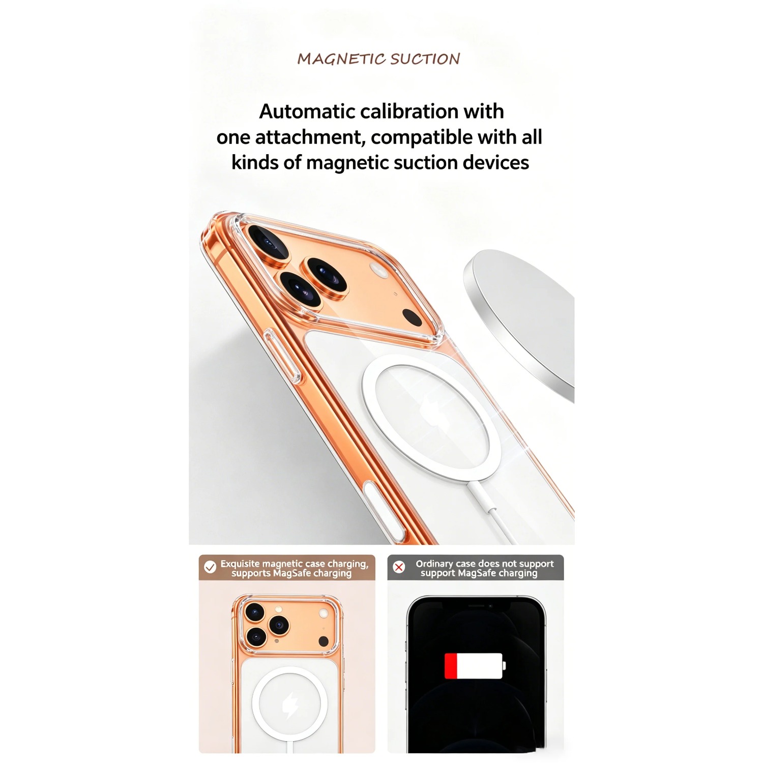 Magnetische Transparente Hülle – Phone Cases Yellow Bewertung und Preis