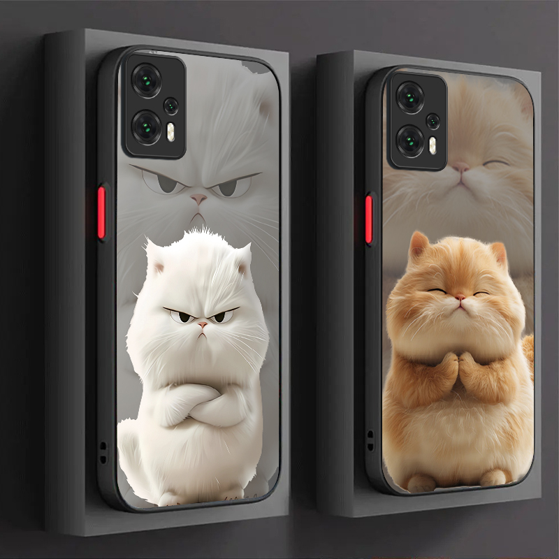 Cartoon Wütende Katzenpaar-Des – Phone Cases Hard Bewertung und Preis