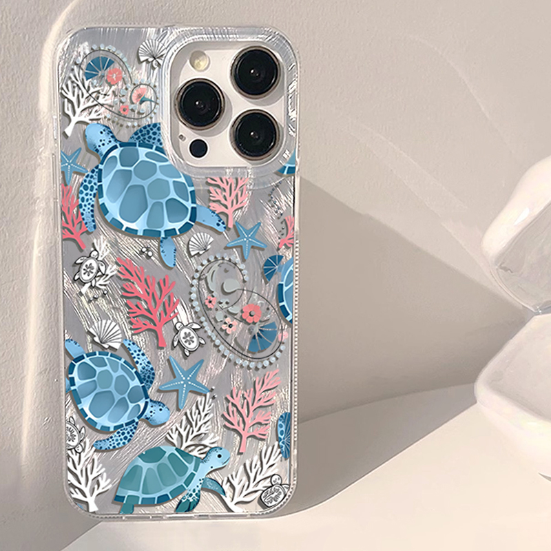 Seidenweiche, türkisfarbene Ti – Phone Cases Hard Bewertung und Preis