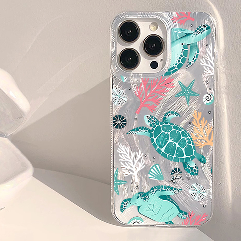 Seidenweiche, türkisfarbene Ti – Phone Cases Hard Bewertung und Preis