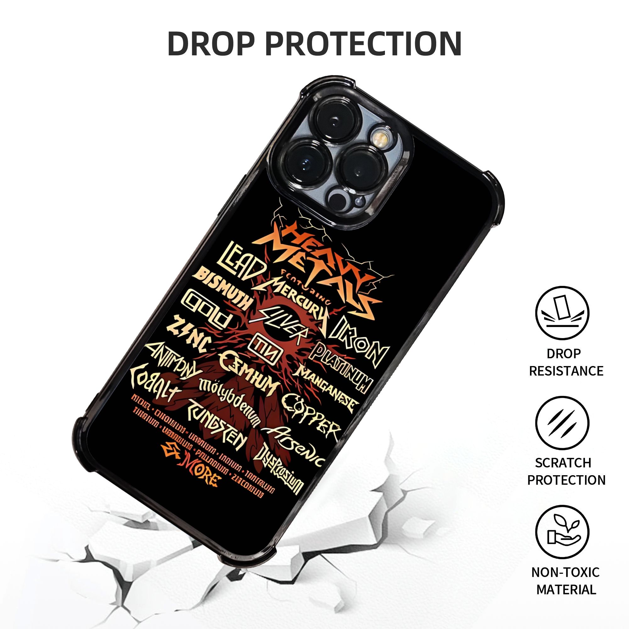 Parodie-Handyhülle im Heavy-Me – Phone Cases Metal Bewertung und Preis