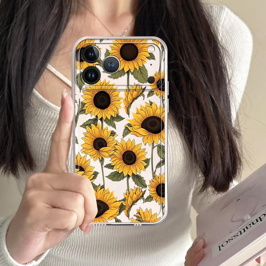 Niedliche Sonnenblumenmuster-H – Phone Cases Iphone 15 Pro Max Bewertung und Preis