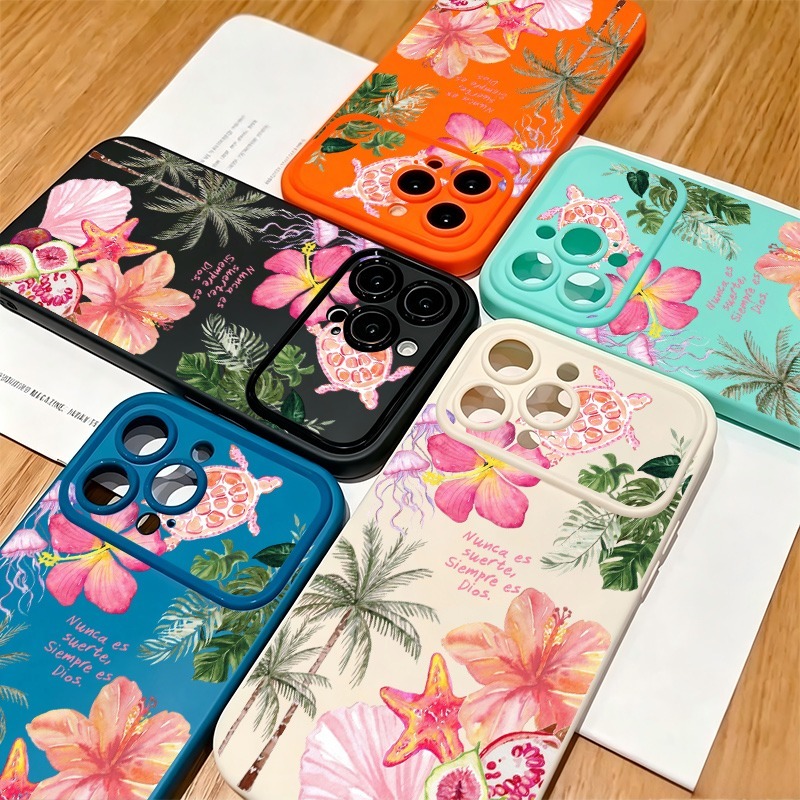 Tropische Hibiskus-Meeresschil – Phone Cases Unique Bewertung und Preis