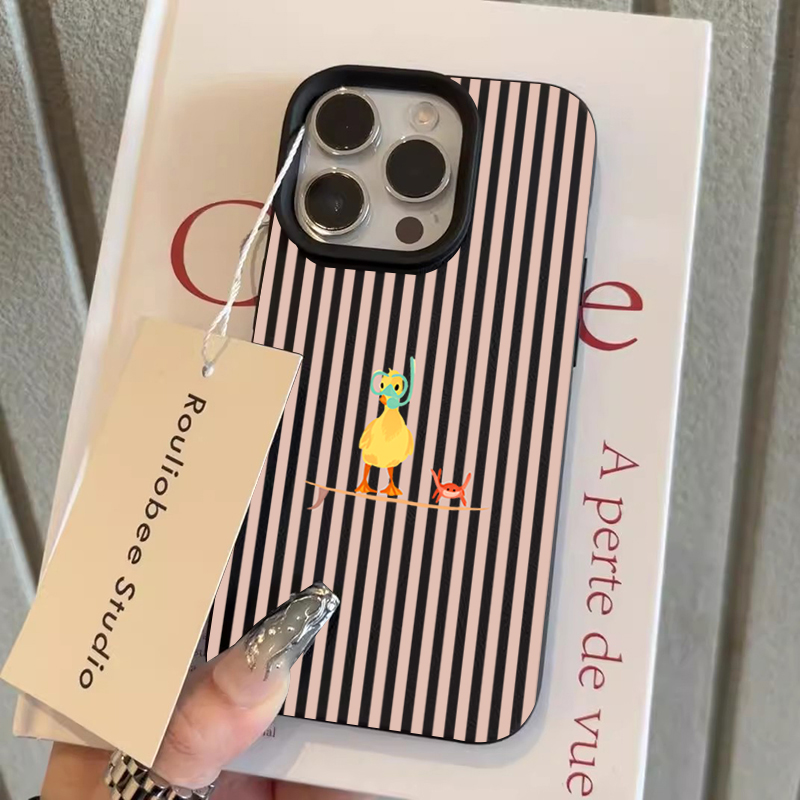 Gestreifte Tauchende Gelbe Ent – Phone Cases Yellow Bewertung und Preis
