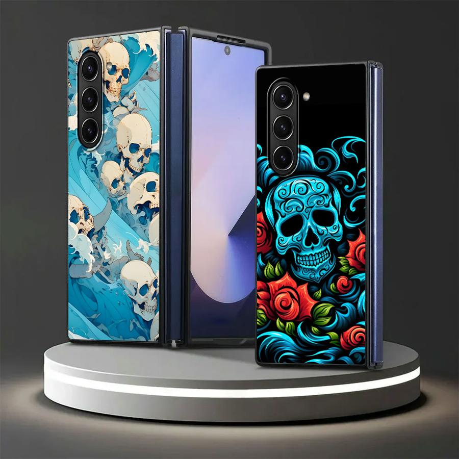 Skull Art Hülle für Samsung Ga – Phone Cases Z Fold 6 Bewertung und Preis