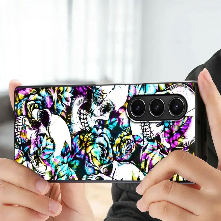 Skull Art Hülle für Samsung Ga – Phone Cases Z Fold 6 Bewertung und Preis