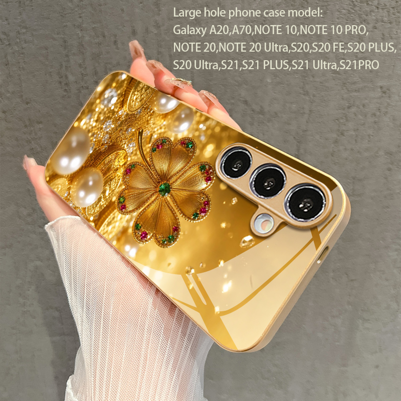 Farbenfrohe Edelstein-Vierblat – Phone Cases Metal Bewertung und Preis