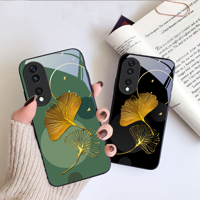 Reine gelbe Ginkgoblätter für  – Phone Cases Yellow Bewertung und Preis