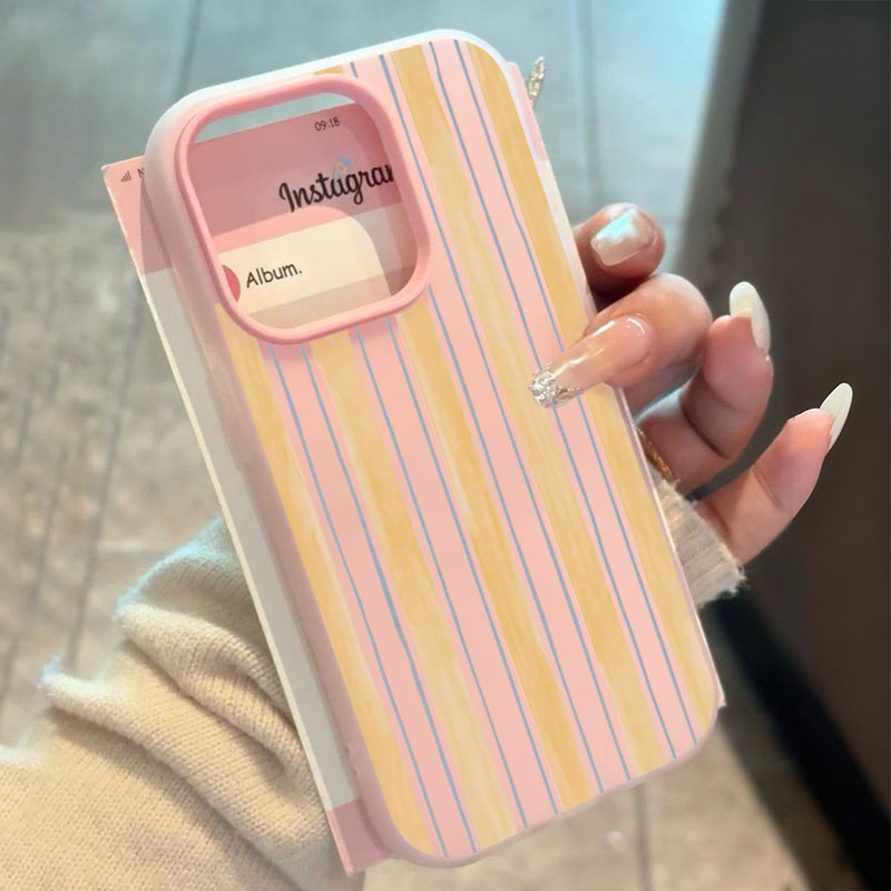 Stilvolle gelb gestreifte Hand – Phone Cases Yellow Bewertung und Preis