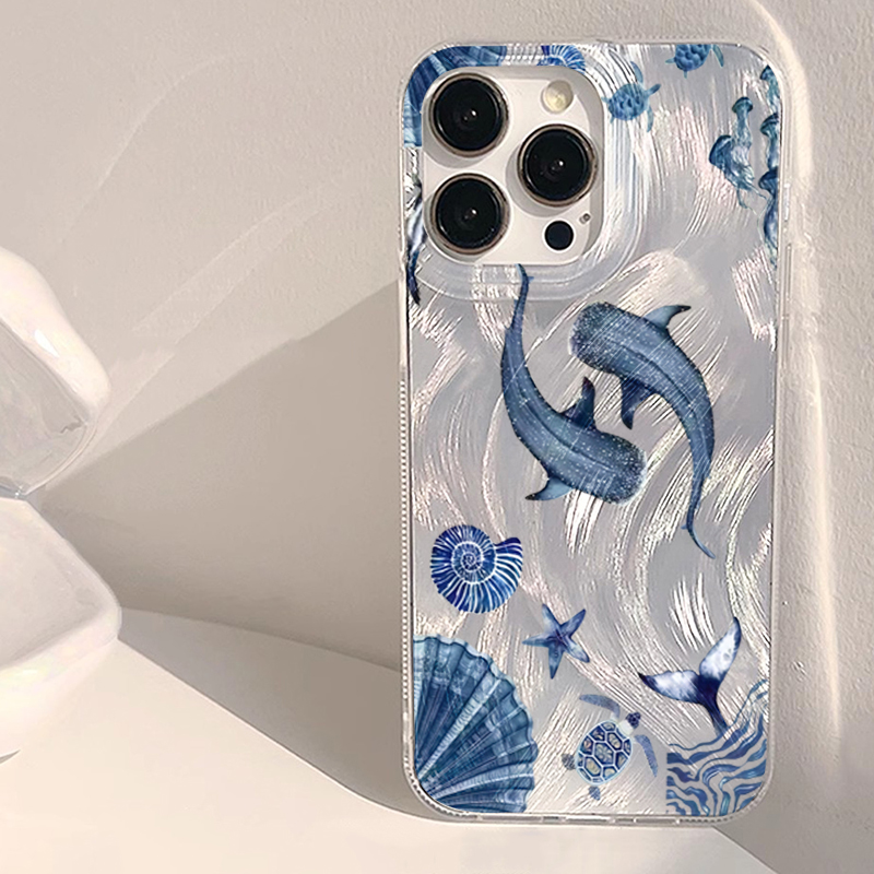 Ozean-Tiermotiv Wal Schildkröt – Phone Cases Trendy Bewertung und Preis