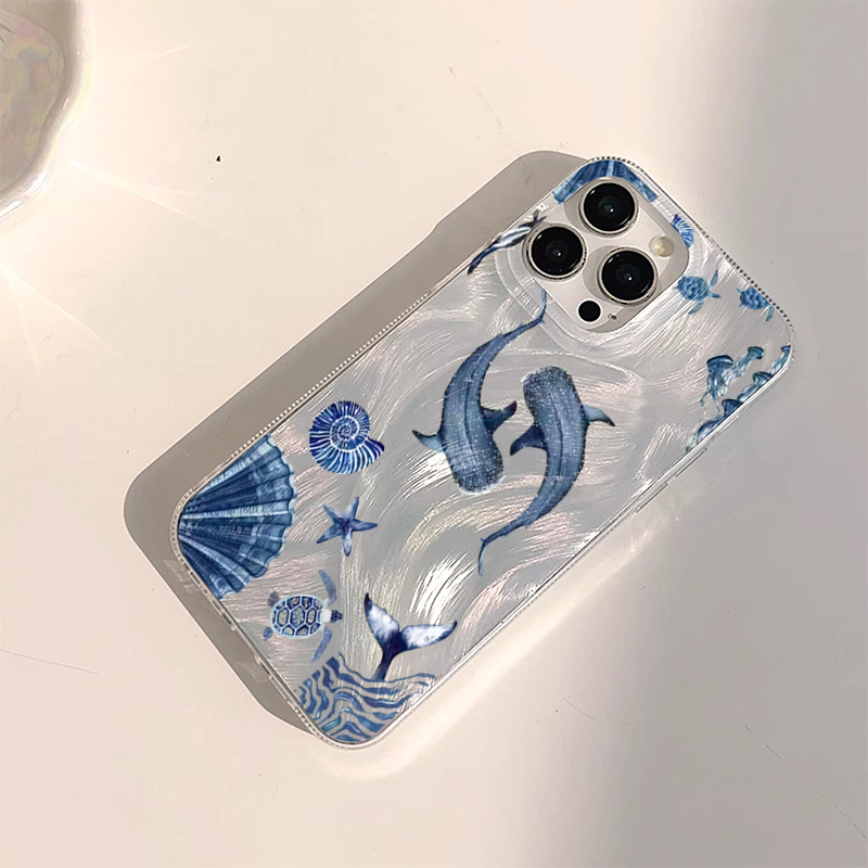 Ozean-Tiermotiv Wal Schildkröt – Phone Cases Trendy Bewertung und Preis