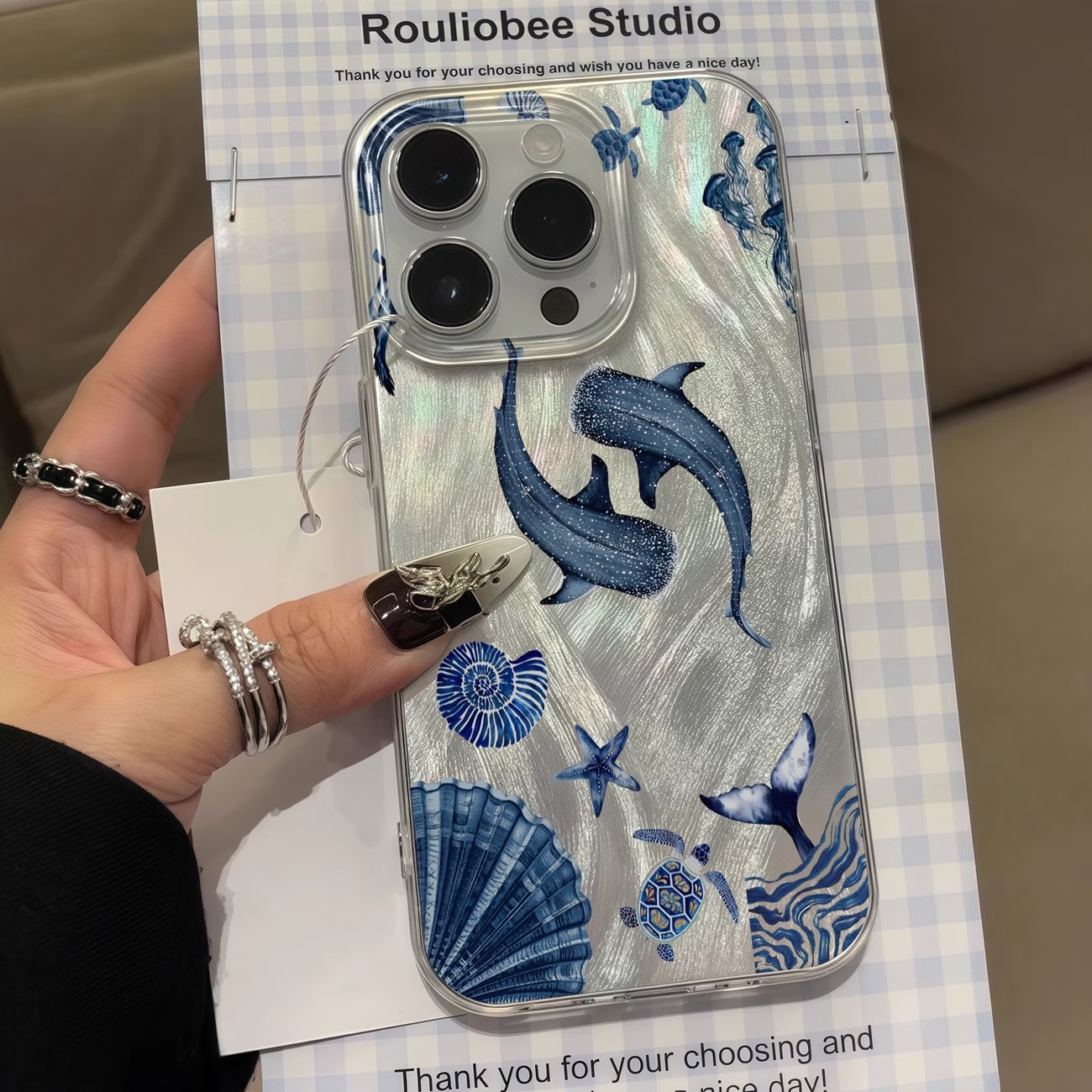 Ozean-Tiermotiv Wal Schildkröt – Phone Cases Trendy Bewertung und Preis
