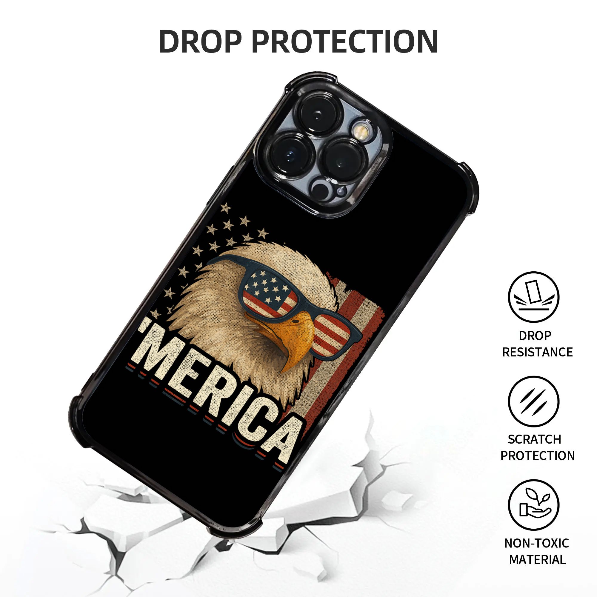 Amerikanische Flagge Patriotis – Phone Cases Usa Bewertung und Preis