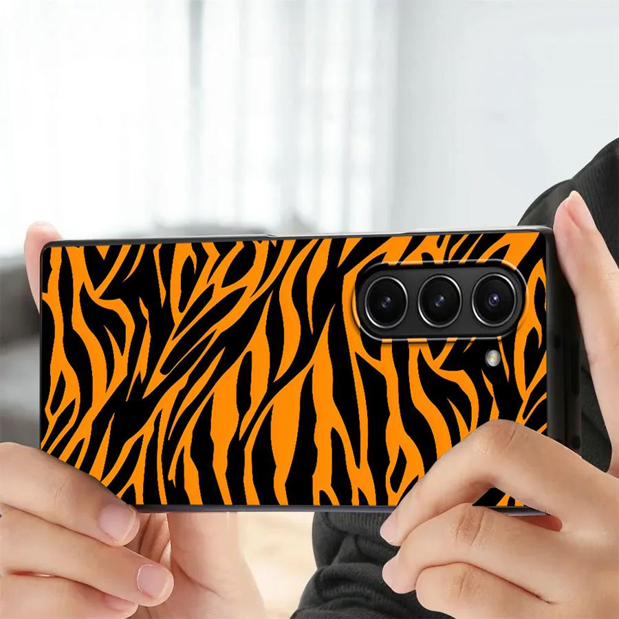 Zebra gestreifte Sonnenblumen- – Phone Cases Z Fold 6 Bewertung und Preis