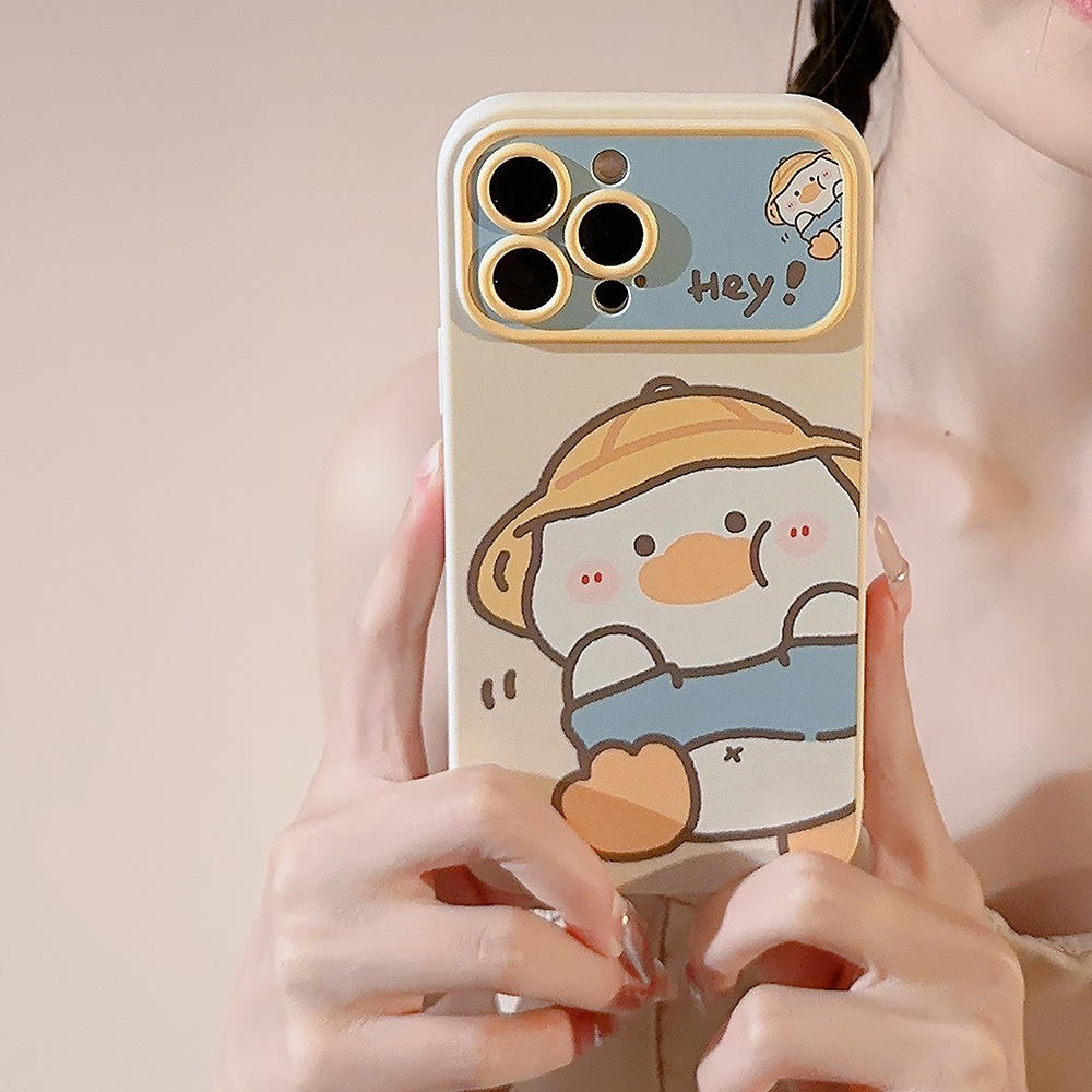 Koreanische Cartoon Gelbe Ente – Phone Cases Yellow Bewertung und Preis