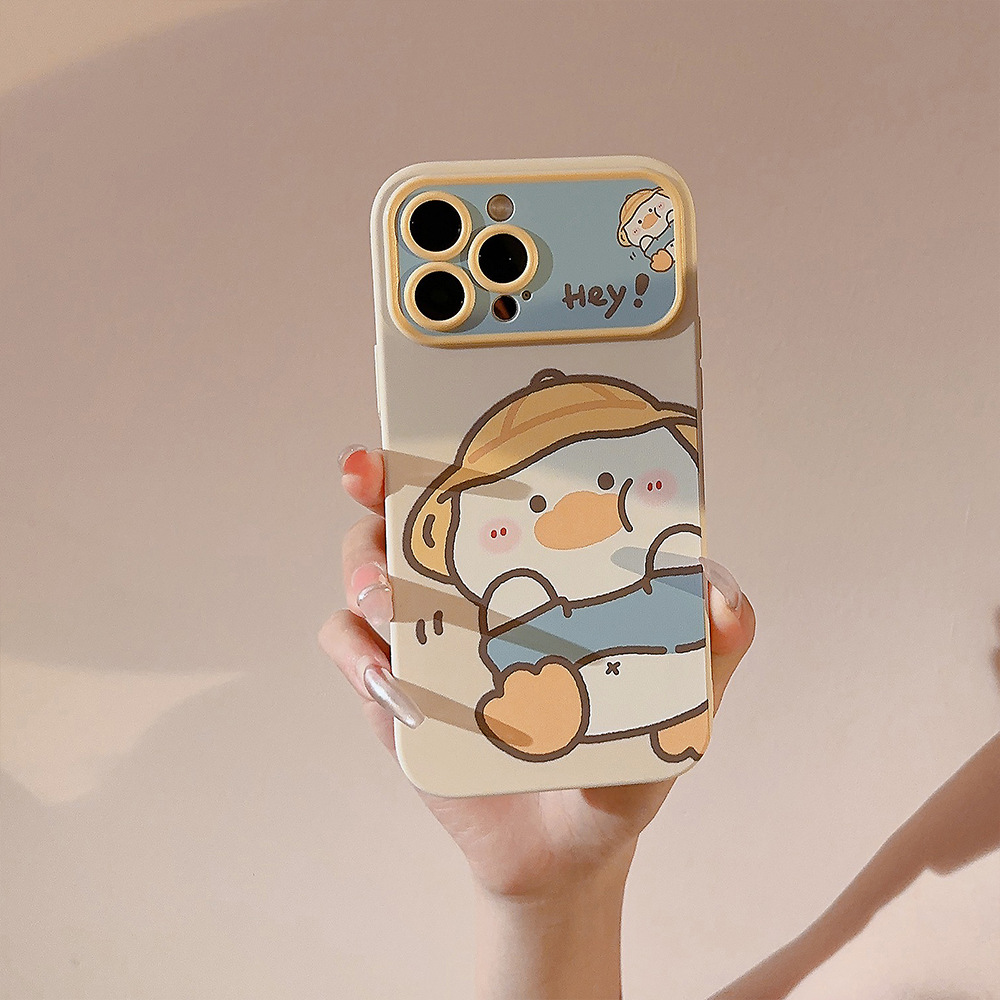 Koreanische Cartoon Gelbe Ente – Phone Cases Yellow Bewertung und Preis