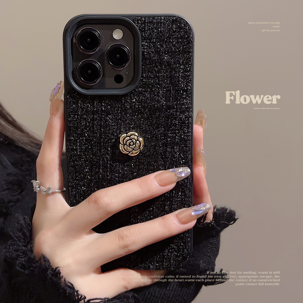 Luxuriöse 3D Goldene Kamelienb – Phone Cases Unique Bewertung und Preis