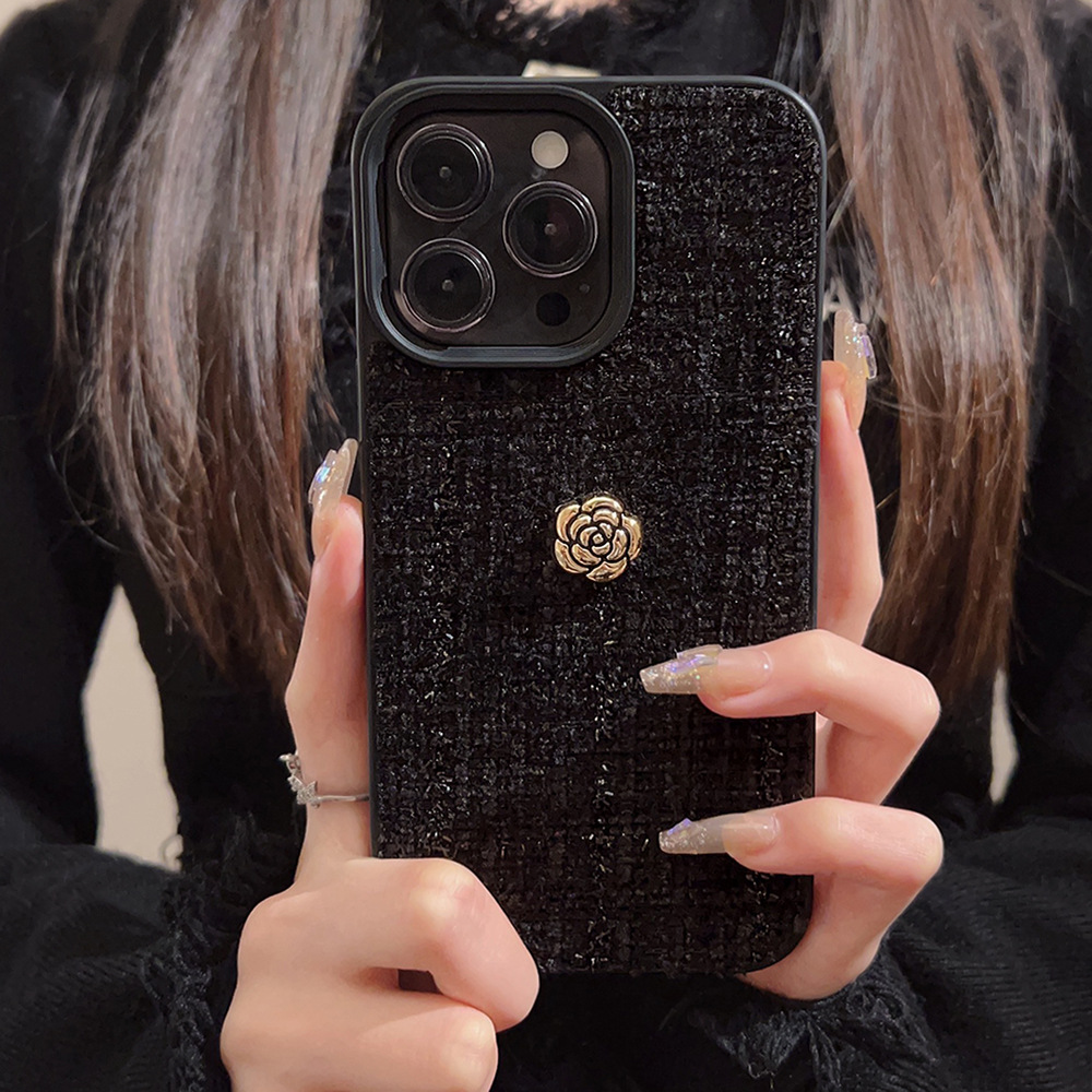 Luxuriöse 3D Goldene Kamelienb – Phone Cases Unique Bewertung und Preis