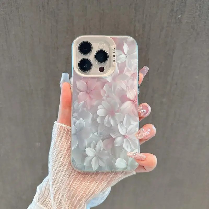 Rosa Blumen-Hülle für iPhone 1 – Phone Cases Unique Bewertung und Preis