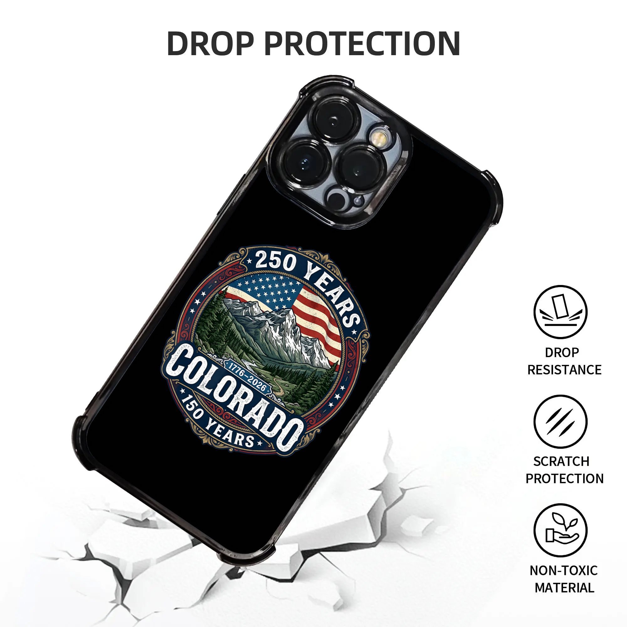 Colorado 150. Jubiläum 250. US – Phone Cases Usa Bewertung und Preis