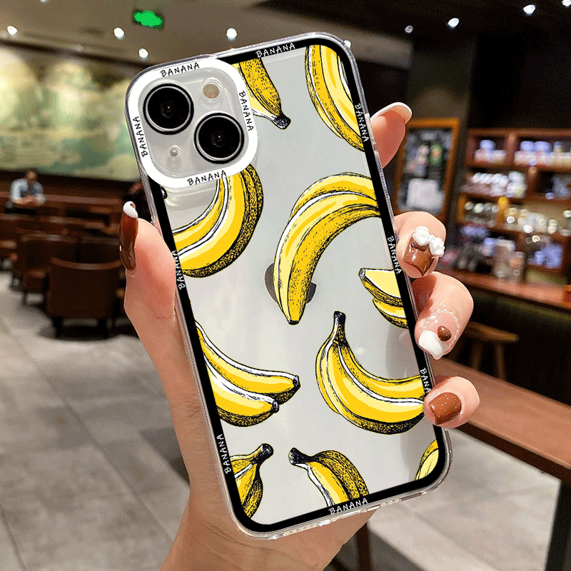 Lustige Gelbe Bananen-Frucht B – Phone Cases Yellow Bewertung und Preis