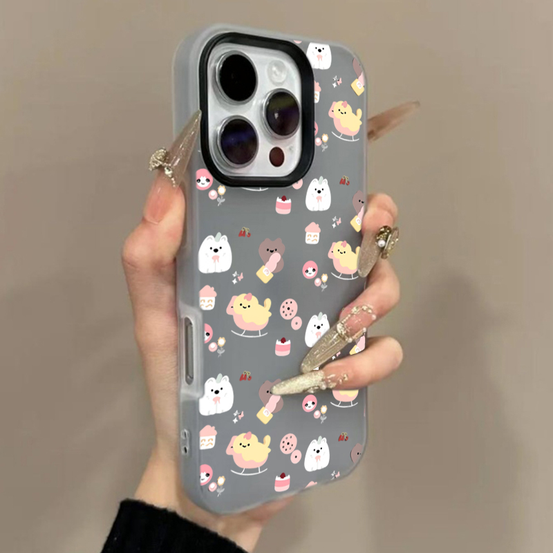 Niedliche Cartoon-Tiermuster H – Cute Anime Case Bewertung und Preis