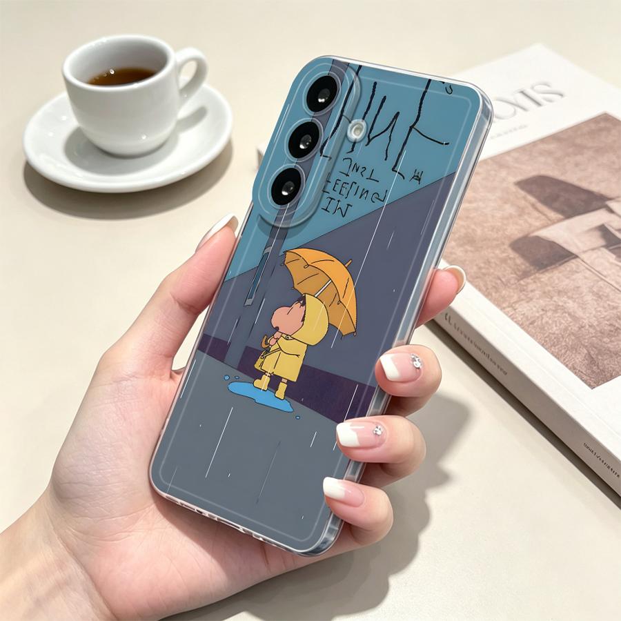 Gelber Regenschirm-Jungen Hand – Phone Cases Yellow Bewertung und Preis